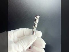 Cacbua End Mill cho dụng cụ cắt nhôm Lớp phủ 3Flute DLC Gia công CNC có sẵn