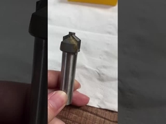 Carbide hàn thẳng thân inch cuối máy xay / răng khe máy cắt