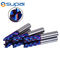 Hardest 65 HRC Naco blue coated standard 4 flute end mill blue for steel carbide end mills