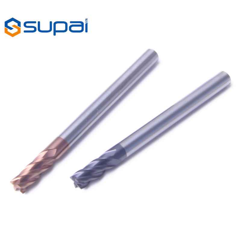 2 3 4 Flute Carbide Roughing End Mills High Performance Customized Length